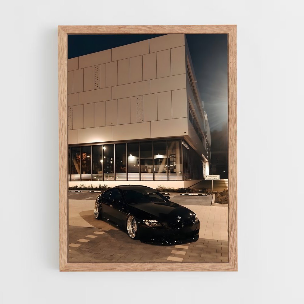 Poster automobile portée – affiche BMW (vue 4)